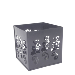Metal Cutout Square Votive Tea Light Holder - Product Image 3