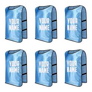Logo personnalisé de haute qualité Sport Training Vest Mesh Bibs pour le football et le basket-ball - Product Image 3