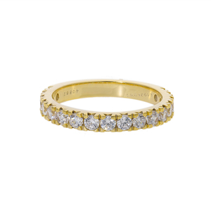 14K Gold 0.90CTW Natural Diamond Eternity Band Classic Prong Setting Timeless Beauty Classic Band <b>Rings</b> - Product Image 1