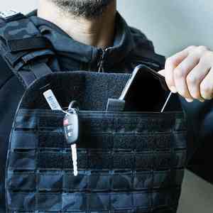 Tactical <b>Vest</b> for Men Custom Fit Outdoor <b>Utility</b> Gear Adjustable Design with Functional Storage Pockets Factory Wholesale - Product Image 5