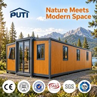 Maison préfabriquée élégante de 30 pieds, grande pièce familiale, abri moderne, solution d'habitation écoénergétique