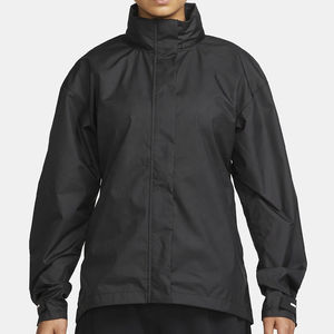 Veste de course en nylon noir pour femmes en gros Anorak imperméable et coupe-vent personnalisé Service OEM pour la saison d'hiver - Product Image 1