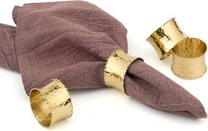 Increíbles servilleteros de aleación de latón para reuniones familiares diarias y decoraciones para fiestas, gran acento de mesa para mesas de comedor - Product Image 3