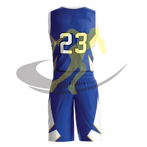 Conjuntos de Uniformes de Baloncesto Antibacterianos Unisex para Adultos de Talla Grande con Estampado Luminoso, Material de Poliéster Ligero, Logotipo Personalizado - Product Image 3