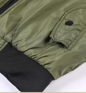 เสื้อแจ็กเก็ตผู้ชายแบบมีซิปคอตั้งใหม่เสื้อแจ็กเก็ตผู้ชายสีพื้นเรียบง่ายลำลองแนวธุรกิจแฟชั่นฤดูใบไม้ร่วง - Product Image 6