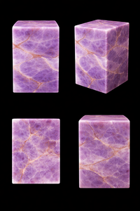 Mesa Auxiliar de Ónix Morado Ecológica y Moderna de Lujo, Mesa Decorativa de Piedra Natural para Diwali, Bautizo, Sala de Estar y Dormitorio - Product Image 2