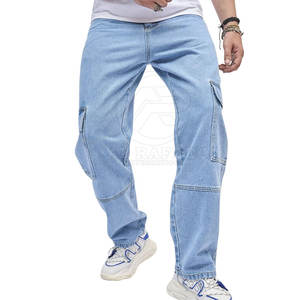 Precio al por mayor MOQ bajo pantalones vaqueros para hombres por encargo último diseño hombres pantalones vaqueros para la venta - Product Image 1