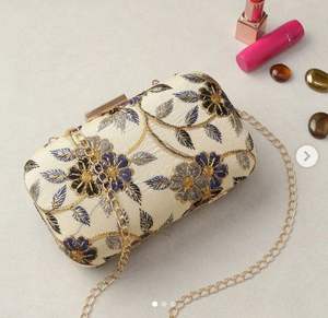 Bolsos únicos bordados auxiliares MEJOR estilo bohemio bordado trabajo mano embrague monederos bolsos diseño elegante forro al por mayor - Product Image 6