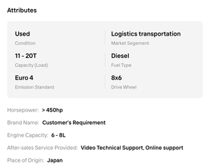 Best!! Professional Grade Freight Moving Road Cabin Vehicle Designed for <b>Trailer</b> Coupling and <b>Cargo</b> Delivery - Product Image 6