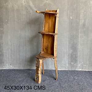 Estante para Libros de Latón y Aluminio, Estilo Industrial y Rústico, Plegable, Mueble para Sala de Estar y Dormitorio para Almacenamiento de Libros - Product Image 5