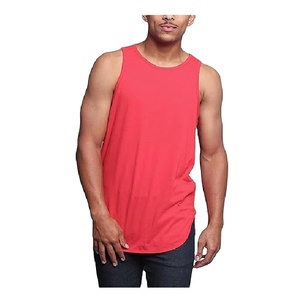 Best Selling Men's 100% Cotton Single Jersey Tank Top Comfortable Casual Neck Design for Summer Sports Running Bangladesh's - Product Image 1