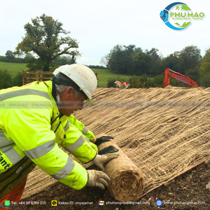 PALM MAT / COCONUT MESH Best Size 2m x 20m Top Choice for Soil Stabilization: High-Quality Coir Mesh Export - Product Image 3