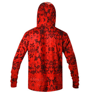 2025 nouveauté sweat à capuche de pêche sportif imperméable léger avec Logo personnalisé meilleure Performance sweat à capuche de pêche pour hommes - Product Image 3