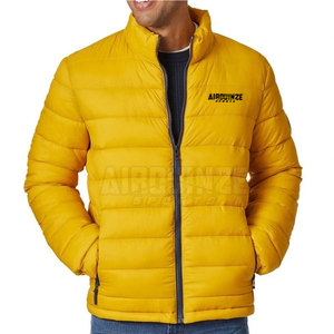 Fabrication en usine nouveauté veste bouffante à manches longues pour hommes veste bouffante personnalisée en gros - Product Image 1