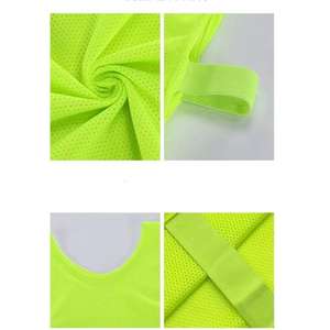 Chaleco de Fútbol Personalizado, Colores de Uniforme, Chaleco Deportivo Transpirable para Entrenamiento de Fútbol y Baloncesto para Adultos y Niños - Product Image 2