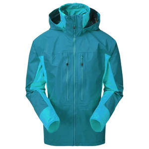 Vestes de randonnée coupe-vent en toile personnalisées, imperméables, à capuche pour hommes, course en plein air - Product Image 5