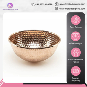ชามขนมทองแดงทำมือสำหรับตกแต่งบ้าน - Product Image 4