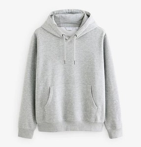 เสื้อฮู้ดของผู้ชายเสื้อฮู้ดผ้าฝ้ายโพลีเอสเตอร์100% สั่งทำโลโก้แบบสวมหัว - Product Image 5