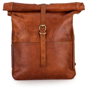 Sac à dos élégant en cuir véritable pour femmes personnalisé vente en gros sacs à bandoulière simples pour le voyage scolaire fermeture éclair portable nouveau style de créateur - Product Image 3