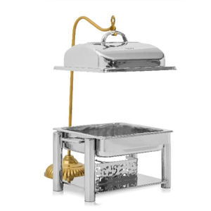 Chaffing Dish Wedding and Party Dinnerware Metal Chafing Dishes Restaurant Equipment <b>Used</b> Food Warmer Display - Product Image 2