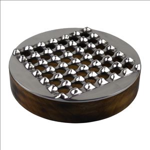 Modern <b>Ashtray</b> Decor Shape <b>Portable</b> Aluminum Best Design Strong Quality Material Aluminum Antique Brass <b>Ashtray</b> Custom Logo - Product Image 6