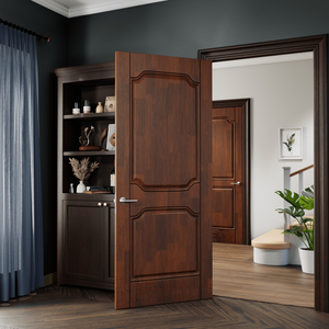 Puerta CAESAR, Estética y Elegante, de Madera Sólida con Núcleo de MDF, Puerta de Entrada, Resistente a la Humedad, Aislamiento Acústico, Antimoho, Ahorro de Energía - Product Image 5