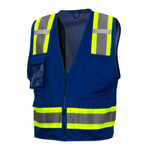 Unisexe 2025 Logo brodé personnalisé 100% haute qualité toile léger imperméable veste de sécurité support antistatique caractéristique pour - Product Image 3