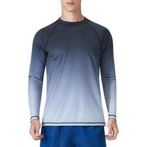 Best Selling Custom Long Sleeve MMA <b>Rash</b> <b>Guard</b> Shirt Breathable Quick Dry Sportswear UPF50 Unisex Low MOQ Competitive Price - Product Image 3