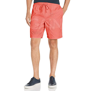 Shorts décontractés pour hommes en toile unie à taille mi-haute, coton/polyester, séchage rapide, respirants, nouveau style, vente chaude, faible MOQ - Product Image 1