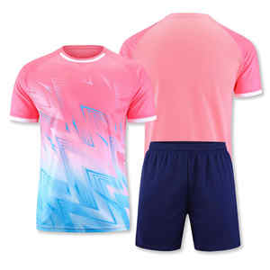 Customized Soccer Sublimation Top Uniform Sports Wear Training Football Uniforms Jersey & <b>Shorts</b> Unisex - Product Image 6