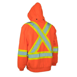 Hot Selling Reflective Safety Clothing Detachable Hood for Improved Visibility Hi Vis Long Sleeve - Product Image 2