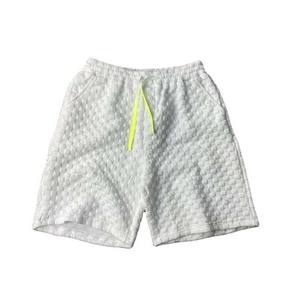 กางเกงขาสั้นกีฬาผู้ชายผ้าแคนวาสผสมโพลีเอสเตอร์ 100% ทรงปกติ เอวยางยืด มีกระเป๋า ระบายอากาศได้ดี กันน้ำ สไตล์ไฮสตรีท - Product Image 3