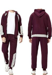 Top Vente Personnalisé Coupe-Vent En Gros Survêtements pour Hommes Zip Up Deux Pièces Survêtement, 100% coton - Product Image 6