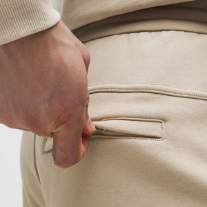 Pantalons de jogging à taille haute tendance OEM ODM, imprimés sur mesure, 100% coton, pantalons de survêtement vierges, pantalons de survêtement nude pour hommes, pantalons de survêtement - Product Image 5