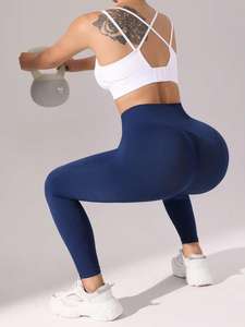 Wholesale High Waist Elastic Women Fitness Gym Wear Clothes Yoga Pants <b>Leggings</b> <b>With</b> <b>Pocket</b> - Product Image 6