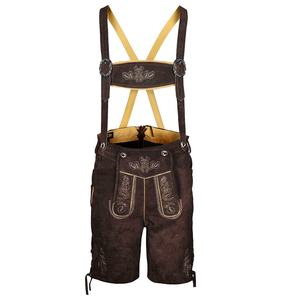 Trachten kurz – pantalon en cuir véritable pour homme - Product Image 6