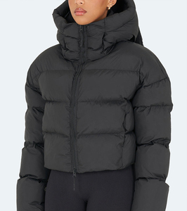 Chaquetas Acolchadas al por Mayor, Chaqueta Acolchada Informal de Alta Calidad para Mujer, Abrigo de Algodón, Abrigo de Invierno, Chaquetas Acolchadas Personalizadas para Mujer, OEM - Product Image 2