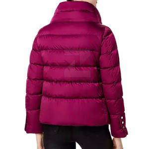 Chaqueta Acolchada para Mujer con Cierre, Talla y Color Personalizables, Alta Calidad, Transpirable, Resistente al Viento, Ecológica, de Poliéster/Nailon, para Invierno - Product Image 4