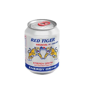 Vente en gros en vrac Boisson énergisante sans sucre de taureau Red Tiger de Viet My food & beverage de haute qualité