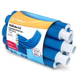 Tubería Multitubo S13 de Plástico Compuesto con Aislamiento Azul, Anillo de 20x2.25mm, Paquete de 50m para Diversas Aplicaciones - Product Image 3