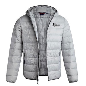 Best Selling Winter Warm Fashion Outdoor Casual Insulated Breathable Eco-Friendly Hooded Men's Front Logo Premium Urban Puffer - Product Image 1
