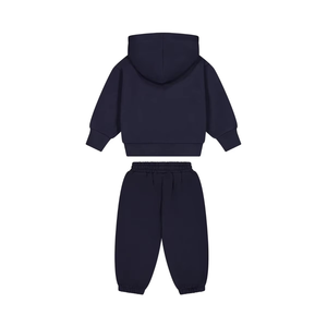 Offre Spéciale professionnel à capuche enfants deux pièces survêtements ensembles vêtements de Sport pantalons de survêtement survêtement ensemble coton survêtement pour enfants - Product Image 2