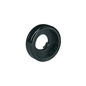 Large Black <b>Plastic</b> Recessed <b>Disc</b> for Tool Cases - Product Image 1