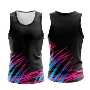 Débardeurs pour femmes en sublimation solide, tricotés, de haute qualité, taille américaine, respirants, sans bretelles, écologiques, style sexy et club - Product Image 3
