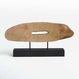 Objet de table en métal moderne Sculpture de table de designer Pièce décorative tendance ajoutant une ambiance minimaliste et élégante - Product Image 1
