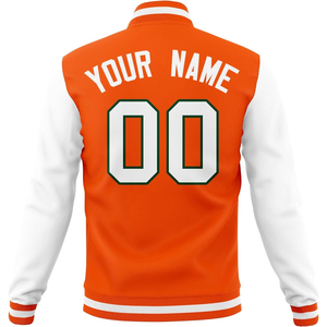 Chaqueta Varsity Personalizada OEM para Equipo, Chaqueta Bomber de Invierno de Alta Calidad con Cuello Alto y Capucha para Hombre, Tallas Grandes - Product Image 6