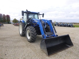 Mejor Precio, Tractor Holland T6.160 de 150HP Nuevo y Usado con Cabina y Aire Acondicionado, Motor Diésel Multifuncional para Agricultura Disponible - Product Image 6