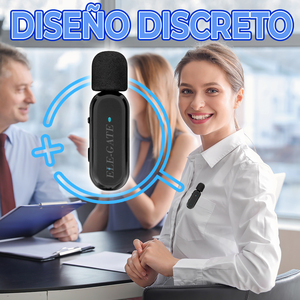 Microfono Lavalier Wireless con Base di Ricarica Rapida Type-C Inclusa - Product Image 5