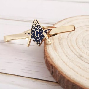 Mason Masonic <b>Tie</b> <b>Clip</b> Bar Cuff Link Set Goldtone Red Regalia Top Quality Brand New Customized <b>Tie</b> <b>Clips</b> top quality ronpex - Product Image 3