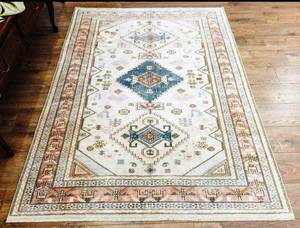 พรมขนแกะสีเทาครีมแอบสแตรก8x11ทำด้วยมือสไตล์เปอร์เซียขั้นต่ำ1ชิ้นสำหรับห้องนั่งเล่นราคาโรงงาน - Product Image 6